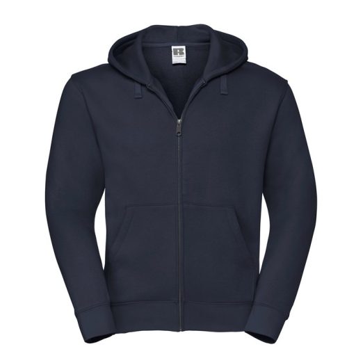 RUSSEL 0R266M Authentic kapucnis, cipzáros pulóver FRENCH NAVY 3XL-4XL-5XL