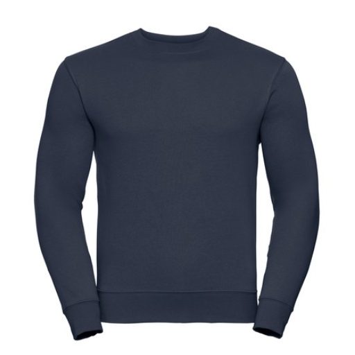 RUSSEL 0R262M0 Authentic kereknyakú pulóver FRENCH NAVY S-XXL