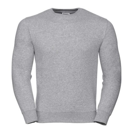 RUSSEL 0R262M0 Authentic kereknyakú pulóvert LIGHT OXFORD S-XXL