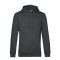 B&C WU33B Organic INSPIRE kapucnis pulóver APSHALT S-XXL