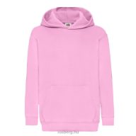   Fruit of the Loom 062043 gyerek kapucnis pulóver LIGHT PINK 116-164