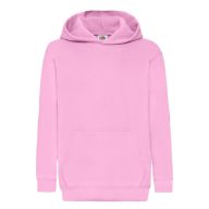   Fruit of the Loom 062043 gyerek kapucnis pulóver LIGHT PINK 116-164
