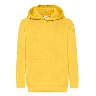   Fruit of the Loom 062043 gyerek kapucnis pulóver SUNFLOWER 116-152