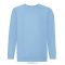 Fruit of the Loom 062041 gyerek kereknyakú pulóver SKY BLUE 104-152