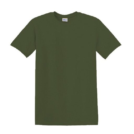 GILDAN 5000 HEAVY T póló MILITARY GREEN 3XL 