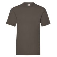   Fruit of the Loom 61036 Valueweight T póló CHOCOLATE 3XL méretek 165g/m2