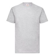   Fruit of the Loom 61036 Valueweight T póló HEATHER GREY  3XL, 4XL, 5XL méretek 165g/m2