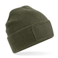 B540 - Beechfield Removable Patch Thinsulate Beanie sapka