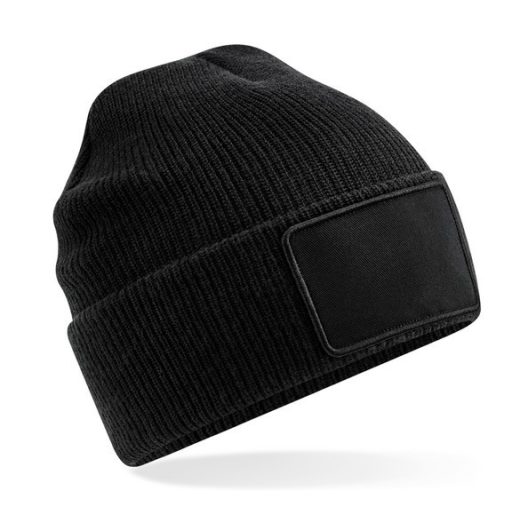 B540 - Beechfield Removable Patch Thinsulate Beanie sapka