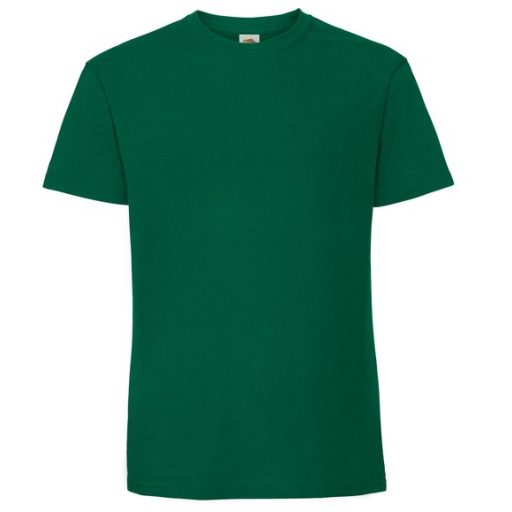 Fruit of the Loom 61422 ICONIC 195 CLASSIC T póló COLLEGE GREEN S-XXL