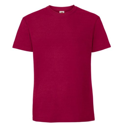 Fruit of the Loom 61422 ICONIC 195 CLASSIC T póló CRANBERRY S-XXL