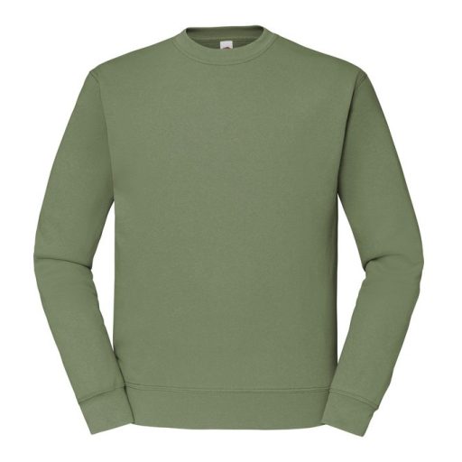 Fruit of the Loom 62202 kereknyakú pulóver CLASSIC OLIVE S-XXL 