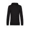 B&C WU03W kapucnis, bebújós pulóver ASPHALT 280gr/m2 XS-3XL