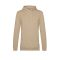 B&C WU03W kapucnis, bebújós pulóver DESERT 280gr/m2 XS-XXL