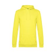   B&C WU03W kapucnis, bebújós pulóver SOLAR YELOW 280gr/m2 S-XXL