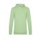 B&C WU03W kapucnis, bebújós pulóver LIGHT JADE 280gr/m2 XS-XXL