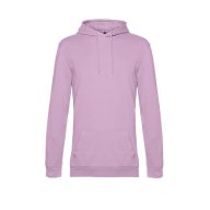   B&C WU03W kapucnis, bebújós pulóver CANDY PINK 280gr/m2 XS-XXL