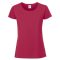 Fruit of the Loom 61424 női ICONIC póló 195T XS-XXL méretek CRANBERRY