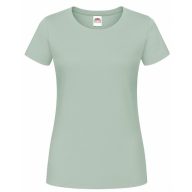   Fruit of the Loom 61424 női ICONIC póló 195T XS-XXL méretek SAGE