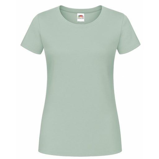 Fruit of the Loom 61424 női ICONIC póló 195T XS-XXL méretek SAGE