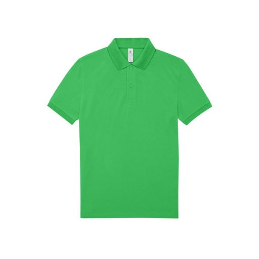 B&C PU424 MY galléros póló 180g/m2 APPLE GREEN S-3XL