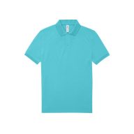 B&C PU424 MY galléros póló 180g/m2 META TURQUOISES-3XL