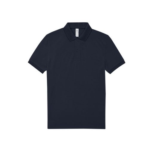 B&C PU424 MY galléros póló 180g/m2 NAVY S-3XL