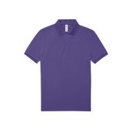 B&C PU424 MY galléros póló 180g/m2 RADIANT PURPLE S-3XL