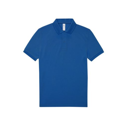 B&C PU424 MY galléros póló 180g/m2 ROYAL BLUE S-3XL