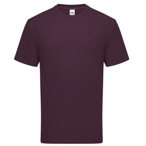 Fruit of the Loom 61422 ICONIC 195 CLASSIC T póló DARK PLUM S-XXL