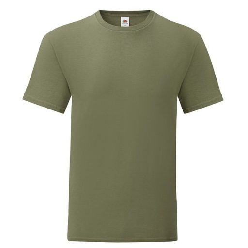 Fruit of the Loom 61430 ICONIC T póló CLASSIC OLIVE 3XL méretek 150g/m2 