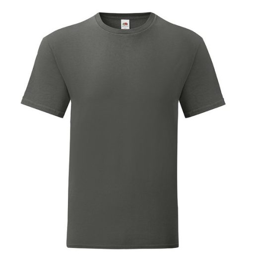 Fruit of the Loom 61430 ICONIC T póló LIGHT GRAPHITE 3XL méretek 150g/m2
