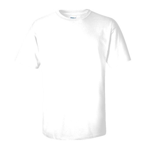 Gildan 2000 FEHÉR póló, Ultra Cotton T-Shirt S-XXL (193 g/m2) 