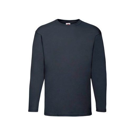Fruit of the Loom 61038 Valueweight hosszú ujjú T S-2XL méretek DEEP NAVY