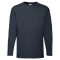 Fruit of the Loom 61038 Valueweight hosszú ujjú T 3XL méretek DEEP NAVY