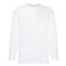 Fruit of the Loom 61038 Valueweight hosszú ujjú T 3XL, 4XL, 5XL méretek FEHÉR