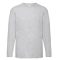 Fruit of the Loom 61038 Valueweight hosszú ujjú T 3XL, 4XL, 5XL méretek HEATHER GREY