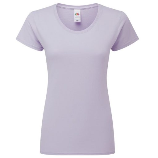 Fruit of the Loom 61424 női ICONIC póló 195T XS-XXL méretek SOFT LAVENDER 
