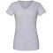 Fruit of the Loom 61444 női ICONIC V-nyakú póló 150T HEATHER GREY XS- XXL méretek 