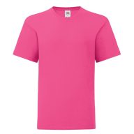   Fruit of the Loom 61023 Kids Iconic 150 T gyerek póló FUXIA 104-164 méretek 
