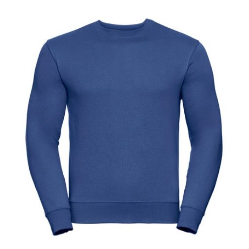 RUSSEL 0R262M0 Authentic kereknyakú pulóvert BRIGHT ROYAL 3XL 