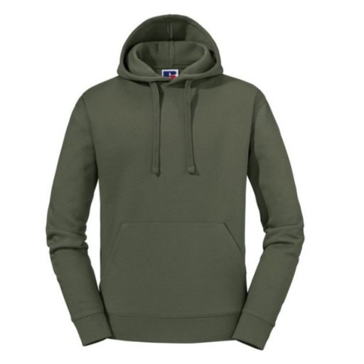 RUSSEL 0R265M Authentic kapucnis pulóver OLIVE 3XL 