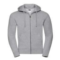   RUSSEL 0R266M Authentic kapucnis, cipzáros pulóver LIGHT OXFORD 3XL, 4XL