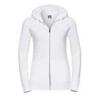   RUSSEL női 0R266F0 Authentic kapucnis, cipzáros pulóver XS-XL FEHÉR 