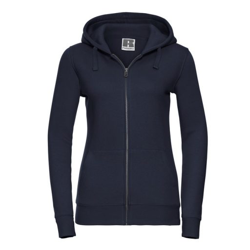 RUSSEL női 0R266F0 Authentic kapucnis, cipzáros pulóver XS-XL FRENCH NAVY