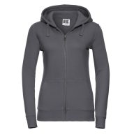   RUSSEL női 0R266F0 Authentic kapucnis, cipzáros pulóver XS-XL CONVOY GREY