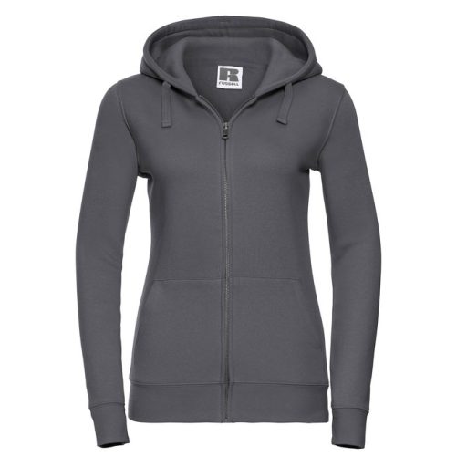 RUSSEL női 0R266F0 Authentic kapucnis, cipzáros pulóver XS-XL CONVOY GREY