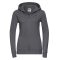 RUSSEL női 0R266F0 Authentic kapucnis, cipzáros pulóver XS-XL CONVOY GREY