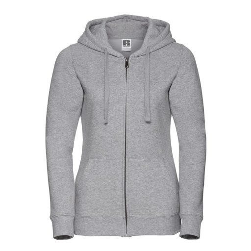 RUSSEL női 0R266F0 Authentic kapucnis, cipzáros pulóver XS-XL LIGHT OXFORD