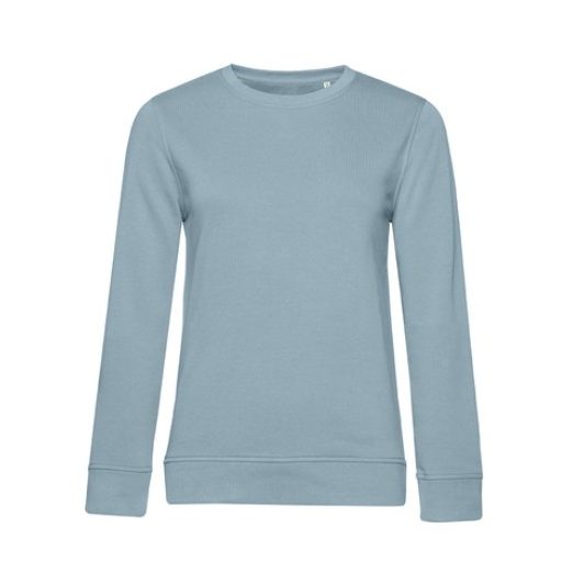 B&C WW32B Inspire női kereknyakú pulóver XS-XL BLUE FOG